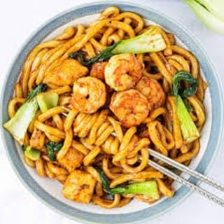Fried Shrimp Udon