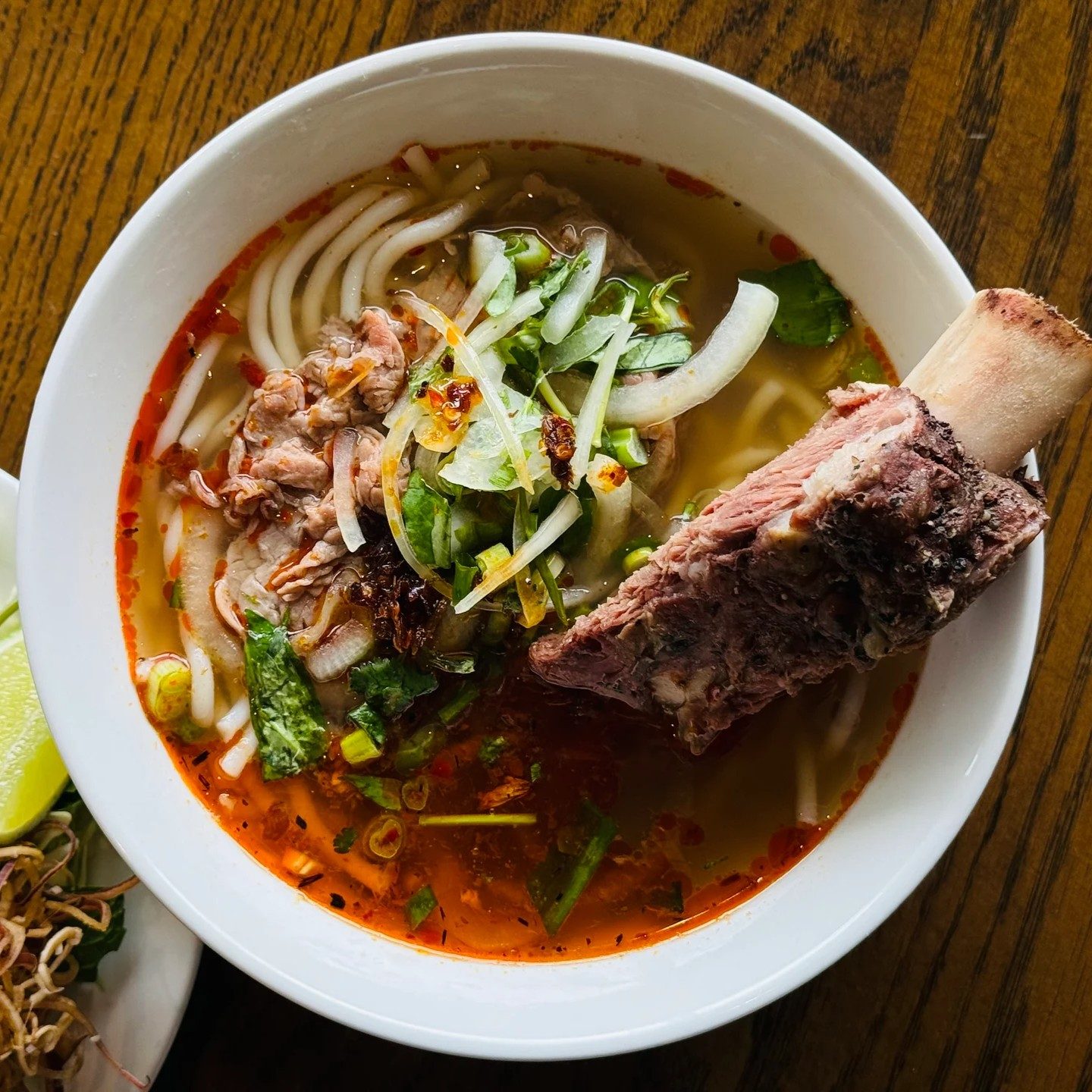 Udon Beef Rib soup.