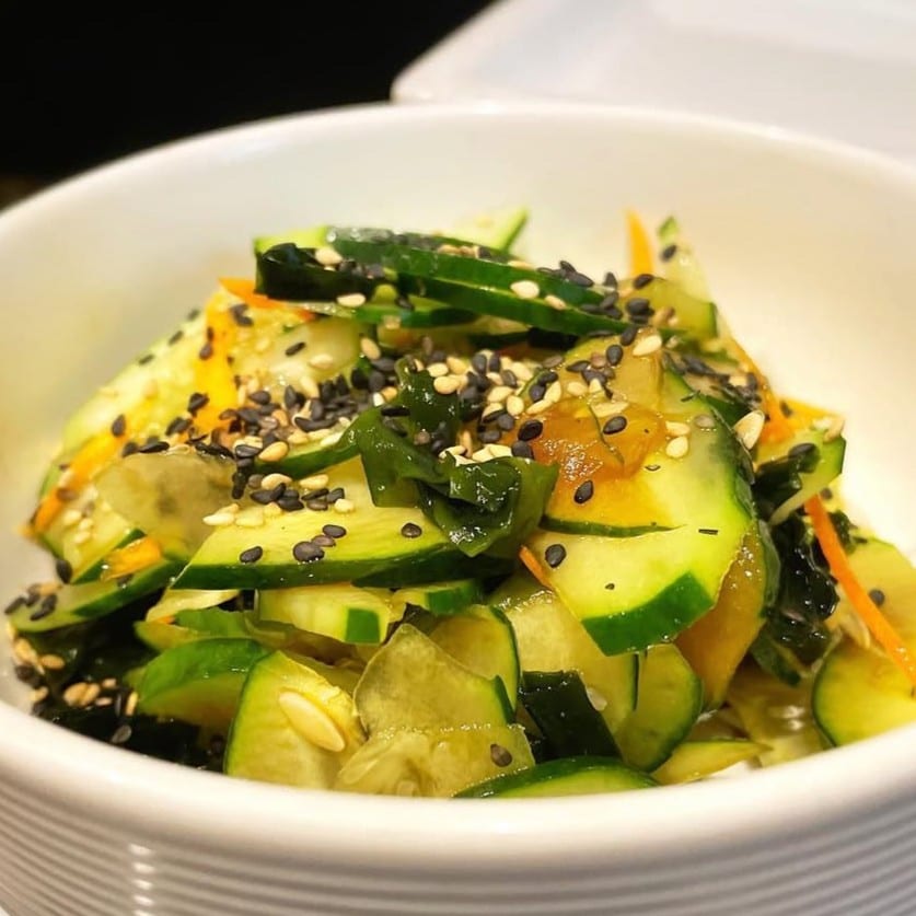 Sonomono Cucumber Salad.