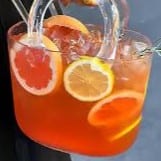 Glass Purse with drink - Pick up only.