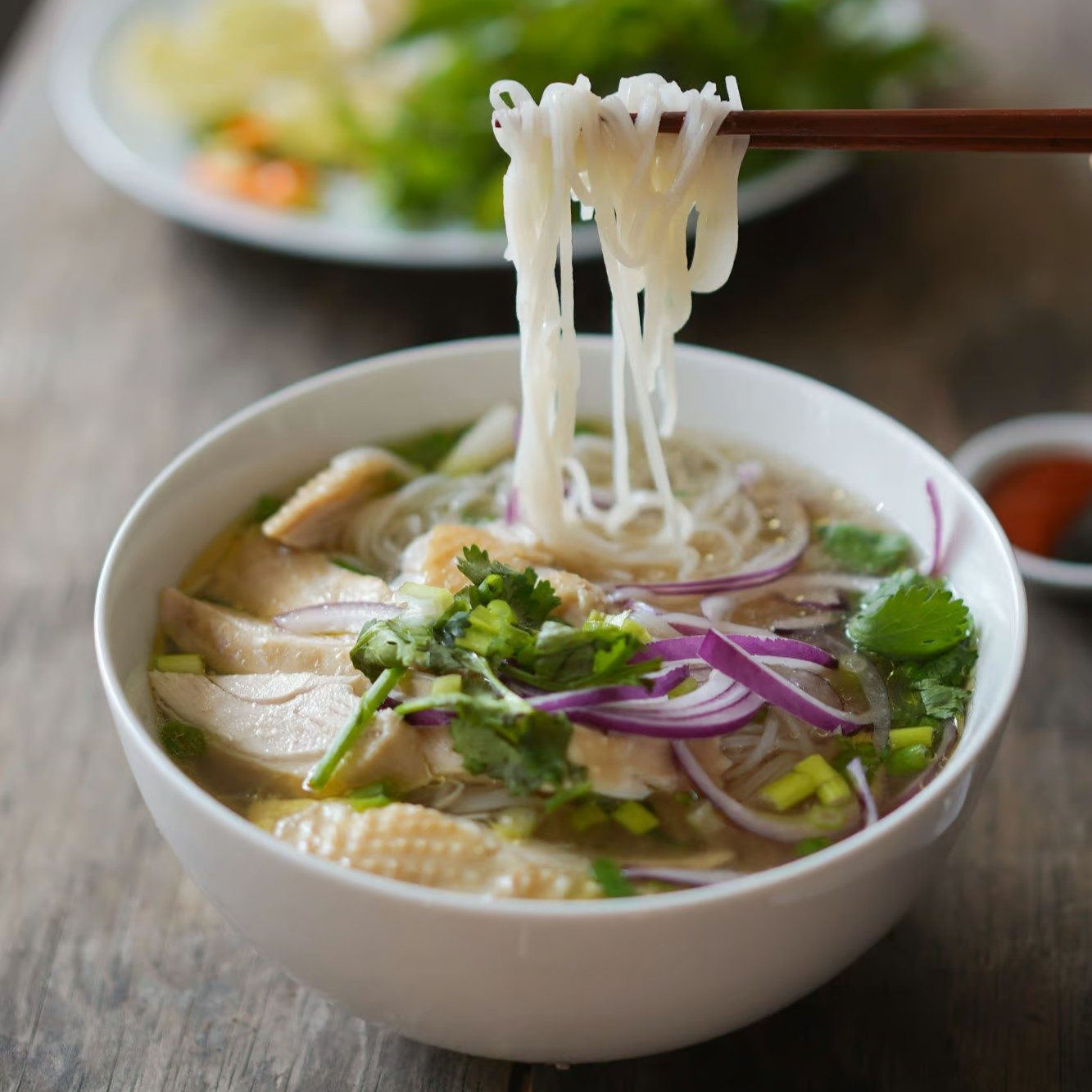 Chicken Pho Soup.
